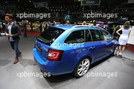 Skoda Octavia Combi 07-08.03.2017. Geneva International Motor Show, Geneva, Switzerland. www.xpbimages.com, EMail: requests@xpbimages.com - copy of publication required for printed pictures. Every used picture is fee-liable. © Copyright: Photo4 / XPB Images