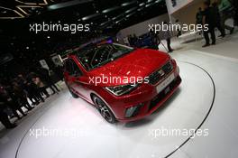 Seat Ibiza 07-08.03.2017. Geneva International Motor Show, Geneva, Switzerland. www.xpbimages.com, EMail: requests@xpbimages.com - copy of publication required for printed pictures. Every used picture is fee-liable. © Copyright: Photo4 / XPB Images