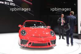 Porsche 911 G3 07-08.03.2017. Geneva International Motor Show, Geneva, Switzerland. www.xpbimages.com, EMail: requests@xpbimages.com - copy of publication required for printed pictures. Every used picture is fee-liable. © Copyright: Photo4 / XPB Images