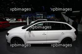 Skoda Rapid 07-08.03.2017. Geneva International Motor Show, Geneva, Switzerland. www.xpbimages.com, EMail: requests@xpbimages.com - copy of publication required for printed pictures. Every used picture is fee-liable. © Copyright: Photo4 / XPB Images