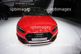 Audi RS5 coupe 07-08.03.2017. Geneva International Motor Show, Geneva, Switzerland. www.xpbimages.com, EMail: requests@xpbimages.com - copy of publication required for printed pictures. Every used picture is fee-liable. © Copyright: Photo4 / XPB Images