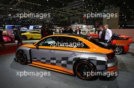 Audi Rs3 LM TCR 07-08.03.2017. Geneva International Motor Show, Geneva, Switzerland. www.xpbimages.com, EMail: requests@xpbimages.com - copy of publication required for printed pictures. Every used picture is fee-liable. © Copyright: Photo4 / XPB Images