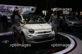 Fiat 500 60th Limited Ed. 07-08.03.2017. Geneva International Motor Show, Geneva, Switzerland. www.xpbimages.com, EMail: requests@xpbimages.com - copy of publication required for printed pictures. Every used picture is fee-liable. © Copyright: Photo4 / XPB Images