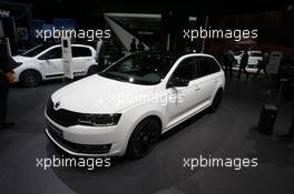 Skoda Rapid 07-08.03.2017. Geneva International Motor Show, Geneva, Switzerland. www.xpbimages.com, EMail: requests@xpbimages.com - copy of publication required for printed pictures. Every used picture is fee-liable. © Copyright: Photo4 / XPB Images