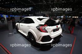 Honda Civic Type R 07-08.03.2017. Geneva International Motor Show, Geneva, Switzerland. www.xpbimages.com, EMail: requests@xpbimages.com - copy of publication required for printed pictures. Every used picture is fee-liable. © Copyright: Photo4 / XPB Images