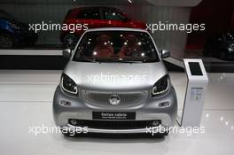 Smart Fortwo Cabrio Brabus 07-08.03.2017. Geneva International Motor Show, Geneva, Switzerland. www.xpbimages.com, EMail: requests@xpbimages.com - copy of publication required for printed pictures. Every used picture is fee-liable. © Copyright: Photo4 / XPB Images