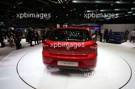 Seat Ibiza 07-08.03.2017. Geneva International Motor Show, Geneva, Switzerland. www.xpbimages.com, EMail: requests@xpbimages.com - copy of publication required for printed pictures. Every used picture is fee-liable. © Copyright: Photo4 / XPB Images