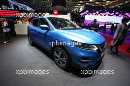 Nissan Qashqai 07-08.03.2017. Geneva International Motor Show, Geneva, Switzerland. www.xpbimages.com, EMail: requests@xpbimages.com - copy of publication required for printed pictures. Every used picture is fee-liable. © Copyright: Photo4 / XPB Images