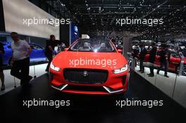 Jaguar I-Pace EV Concept 07-08.03.2017. Geneva International Motor Show, Geneva, Switzerland. www.xpbimages.com, EMail: requests@xpbimages.com - copy of publication required for printed pictures. Every used picture is fee-liable. © Copyright: Photo4 / XPB Images