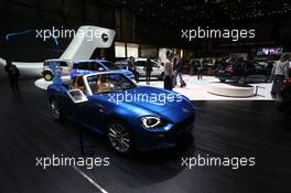 Fiat 124 Spider 07-08.03.2017. Geneva International Motor Show, Geneva, Switzerland. www.xpbimages.com, EMail: requests@xpbimages.com - copy of publication required for printed pictures. Every used picture is fee-liable. © Copyright: Photo4 / XPB Images