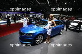 Skoda Octavia Combi 07-08.03.2017. Geneva International Motor Show, Geneva, Switzerland. www.xpbimages.com, EMail: requests@xpbimages.com - copy of publication required for printed pictures. Every used picture is fee-liable. © Copyright: Photo4 / XPB Images