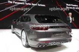 Porsche Panamera Sport Turismo 07-08.03.2017. Geneva International Motor Show, Geneva, Switzerland. www.xpbimages.com, EMail: requests@xpbimages.com - copy of publication required for printed pictures. Every used picture is fee-liable. © Copyright: Photo4 / XPB Images