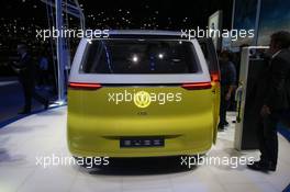 Volkswagen ID-BUZZ 07-08.03.2017. Geneva International Motor Show, Geneva, Switzerland. www.xpbimages.com, EMail: requests@xpbimages.com - copy of publication required for printed pictures. Every used picture is fee-liable. © Copyright: Photo4 / XPB Images