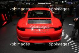 Porsche 911 GTS 07-08.03.2017. Geneva International Motor Show, Geneva, Switzerland. www.xpbimages.com, EMail: requests@xpbimages.com - copy of publication required for printed pictures. Every used picture is fee-liable. © Copyright: Photo4 / XPB Images