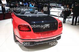 Bentley Supersports 07-08.03.2017. Geneva International Motor Show, Geneva, Switzerland. www.xpbimages.com, EMail: requests@xpbimages.com - copy of publication required for printed pictures. Every used picture is fee-liable. © Copyright: Photo4 / XPB Images