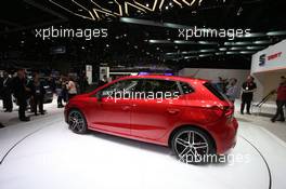 Seat Ibiza 07-08.03.2017. Geneva International Motor Show, Geneva, Switzerland. www.xpbimages.com, EMail: requests@xpbimages.com - copy of publication required for printed pictures. Every used picture is fee-liable. © Copyright: Photo4 / XPB Images