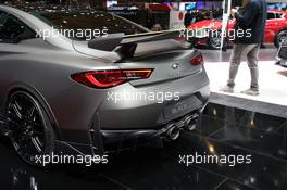 Infiniti q60 Project Black 07-08.03.2017. Geneva International Motor Show, Geneva, Switzerland. www.xpbimages.com, EMail: requests@xpbimages.com - copy of publication required for printed pictures. Every used picture is fee-liable. © Copyright: Photo4 / XPB Images