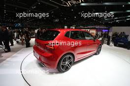 Seat Ibiza 07-08.03.2017. Geneva International Motor Show, Geneva, Switzerland. www.xpbimages.com, EMail: requests@xpbimages.com - copy of publication required for printed pictures. Every used picture is fee-liable. © Copyright: Photo4 / XPB Images