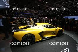 Pininfarina Fittipaldi EF7 07-08.03.2017. Geneva International Motor Show, Geneva, Switzerland. www.xpbimages.com, EMail: requests@xpbimages.com - copy of publication required for printed pictures. Every used picture is fee-liable. © Copyright: Photo4 / XPB Images