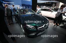 Mercedes E-class coupe 07-08.03.2017. Geneva International Motor Show, Geneva, Switzerland. www.xpbimages.com, EMail: requests@xpbimages.com - copy of publication required for printed pictures. Every used picture is fee-liable. © Copyright: Photo4 / XPB Images