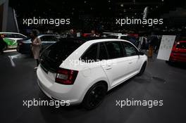 Skoda Rapid 07-08.03.2017. Geneva International Motor Show, Geneva, Switzerland. www.xpbimages.com, EMail: requests@xpbimages.com - copy of publication required for printed pictures. Every used picture is fee-liable. © Copyright: Photo4 / XPB Images