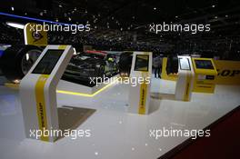 Goodyear and Dunlop Stand 07-08.03.2017. Geneva International Motor Show, Geneva, Switzerland. www.xpbimages.com, EMail: requests@xpbimages.com - copy of publication required for printed pictures. Every used picture is fee-liable. © Copyright: Photo4 / XPB Images