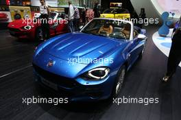 Fiat 124 Spider 07-08.03.2017. Geneva International Motor Show, Geneva, Switzerland. www.xpbimages.com, EMail: requests@xpbimages.com - copy of publication required for printed pictures. Every used picture is fee-liable. © Copyright: Photo4 / XPB Images