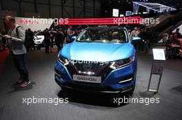 Nissan Qashqai 07-08.03.2017. Geneva International Motor Show, Geneva, Switzerland. www.xpbimages.com, EMail: requests@xpbimages.com - copy of publication required for printed pictures. Every used picture is fee-liable. © Copyright: Photo4 / XPB Images