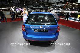 Skoda Octavia Combi 07-08.03.2017. Geneva International Motor Show, Geneva, Switzerland. www.xpbimages.com, EMail: requests@xpbimages.com - copy of publication required for printed pictures. Every used picture is fee-liable. © Copyright: Photo4 / XPB Images