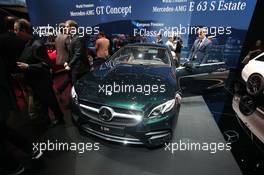 Mercedes E-class coupe 07-08.03.2017. Geneva International Motor Show, Geneva, Switzerland. www.xpbimages.com, EMail: requests@xpbimages.com - copy of publication required for printed pictures. Every used picture is fee-liable. © Copyright: Photo4 / XPB Images