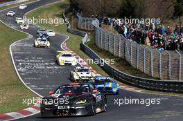 25.03.2017. VLN ADAC Westfalenfahrt, Round 1, Nürburgring, Germany.  Jörg Müller, Kuno Wittmer, Bruno Spengler, BMW M6 GT3, BMW Team Schubert Motorsport. This image is copyright free for editorial use © BMW AG