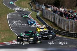 25.03.2017. VLN ADAC Westfalenfahrt, Round 1, Nürburgring, Germany.  Jörg Müller, Kuno Wittmer, Bruno Spengler, BMW M6 GT3, BMW Team Schubert Motorsport. This image is copyright free for editorial use © BMW AG