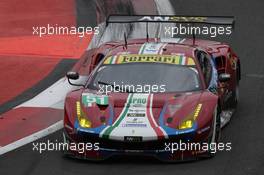 James Calado (GBR) / Alessandro Pier Guidi (ITA) #51 AF Corse Ferrari 488 GTE. 02.09.2017. FIA World Endurance Championship, Rd 5, 6 Hours of Mexico, Mexico City, Mexico.