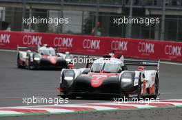 Mike Conway (GBR) / Kamui Kobayashi (JPN) / Jose Maria Lopez (ARG) #07 Toyota Gazoo Racing Toyota TS050 Hybrid. 03.09.2017. FIA World Endurance Championship, Rd 5, 6 Hours of Mexico, Mexico City, Mexico.