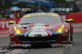 Davide Rigon (FRA) / Sam Bird (GBR) #71 AF Corse Ferrari 488 GTE. 02.09.2017. FIA World Endurance Championship, Rd 5, 6 Hours of Mexico, Mexico City, Mexico.