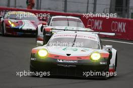 Michael Christensen (DEN) / Kevin Estre (FRA) #92 Porsche GT Team, Porsche 911 RSR. 03.09.2017. FIA World Endurance Championship, Rd 5, 6 Hours of Mexico, Mexico City, Mexico.