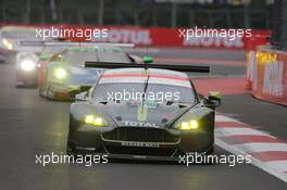 Nicki Thiim (DEN) / Marco Sorensen (DEN) #95 Aston Martin Racing, Aston Martin Vantage. 02.09.2017. FIA World Endurance Championship, Rd 5, 6 Hours of Mexico, Mexico City, Mexico.