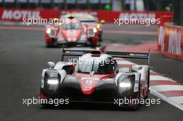 Sebastien Buemi (SUI) / Anthony Davidson (GBR) / Kazuki Nakajima (JPN) #08 Toyota Gazoo Racing Toyota TS050 Hybrid. 03.09.2017. FIA World Endurance Championship, Rd 5, 6 Hours of Mexico, Mexico City, Mexico.