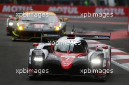 Mike Conway (GBR) / Kamui Kobayashi (JPN) / Jose Maria Lopez (ARG) #07 Toyota Gazoo Racing Toyota TS050 Hybrid. 03.09.2017. FIA World Endurance Championship, Rd 5, 6 Hours of Mexico, Mexico City, Mexico.