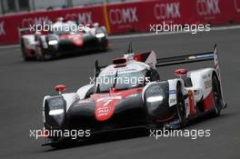 Mike Conway (GBR) / Kamui Kobayashi (JPN) / Jose Maria Lopez (ARG) #07 Toyota Gazoo Racing Toyota TS050 Hybrid. 03.09.2017. FIA World Endurance Championship, Rd 5, 6 Hours of Mexico, Mexico City, Mexico.