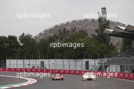 Roman Rusinov (RUS) / Pierre Thiriet (FRA) / Alex Lynn (GBR) #26 G-Drive Racing Oreca 07 Gibson (Left). 02.09.2017. FIA World Endurance Championship, Rd 5, 6 Hours of Mexico, Mexico City, Mexico.