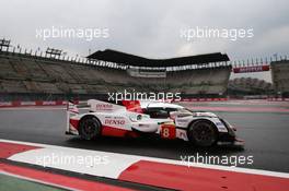 Sebastien Buemi (SUI) / Anthony Davidson (GBR) / Kazuki Nakajima (JPN) #08 Toyota Gazoo Racing Toyota TS050 Hybrid. 02.09.2017. FIA World Endurance Championship, Rd 5, 6 Hours of Mexico, Mexico City, Mexico.