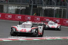 Timo Bernhard (GER) / Earl Bamber (NZL) / Brendon Hartley (NZL) #02 Porsche LMP Team, Porsche 919 Hybrid. 03.09.2017. FIA World Endurance Championship, Rd 5, 6 Hours of Mexico, Mexico City, Mexico.