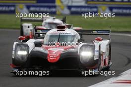 Mike Conway (GBR) / Kamui Kobayashi (JPN) / Jose Maria Lopez (ARG) #07 Toyota Gazoo Racing Toyota TS050 Hybrid. 02.09.2017. FIA World Endurance Championship, Rd 5, 6 Hours of Mexico, Mexico City, Mexico.