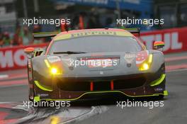 Weng Sun Mok (MAL) / Keita Sawa (JPN) / Matt Griffin (IRE) #61 Clearwater Racing Ferrari 488 GTE. 02.09.2017. FIA World Endurance Championship, Rd 5, 6 Hours of Mexico, Mexico City, Mexico.