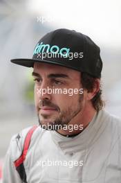 Fernando Alonso (ESP) Toyota Gazoo Racing. 19.11.2017. FIA World Endurance Championship, Rookie Test, Sakhir, Bahrain, Sunday.