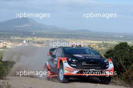 Shakedown, Mads Ostberg (NOR)-Ola Floene (NOR) Ford Fiesta WRC, M-Sport World Rally Team 9-11.06.2017. FIA World Rally Championship, Rd 7, Rally Italia Sardinia, Sardegna, Italy.
