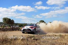 Shakedown, Juho Hanninen (FIN)-Kaj Lindstrom (FIN) Toyota Yaris WRC, Toyota Gazoo Racing WRT 9-11.06.2017. FIA World Rally Championship, Rd 7, Rally Italia Sardinia, Sardegna, Italy.