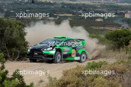 Shakedown, AL RAJHI Yazzed (SAU) - ORR Michael  (GBR) FORD FIESTA RS WRC, YAZEED RACING 9-11.06.2017. FIA World Rally Championship, Rd 7, Rally Italia Sardinia, Sardegna, Italy.
