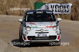 PIROTTO Samuele (ITA) - REVELLO Emanuela (ITA) ABARTH 500 R3T 9-11.06.2017. FIA World Rally Championship, Rd 7, Rally Italia Sardinia, Sardegna, Italy.
